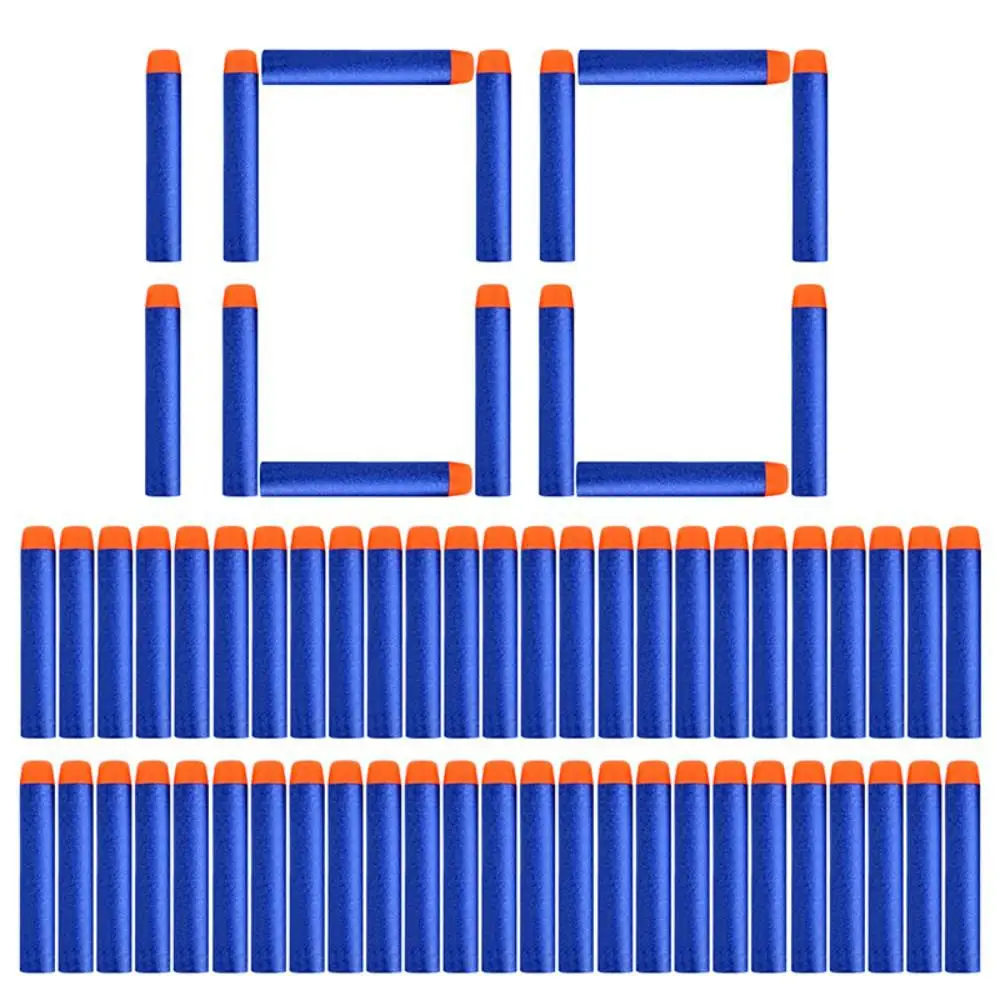 Kuulee 100 шт. для Nerf Мячи мягкие полые отверстия головки 7 2 см запасные дротики