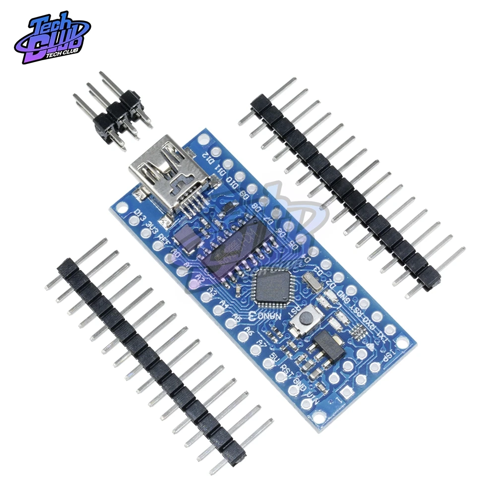 Nano V3.0 ATmega168 CH340G CH340 Mini USB UART плата интерфейса микроконтроллер модуль для Arduino 3 В 5 в