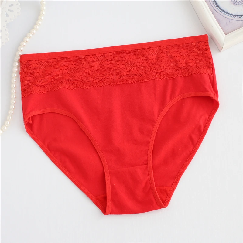Женские хлопковые трусы женское кружевное белье размера плюс 5XL женские трусики