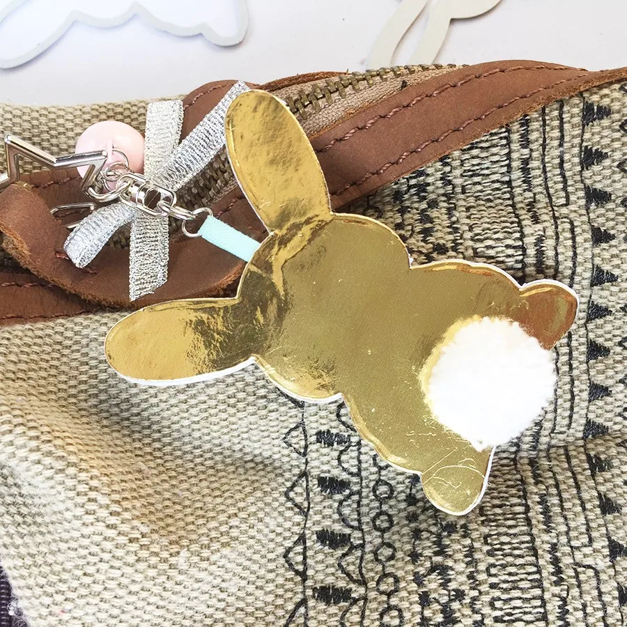 Пасхальный встряхивание карты металла резки штампы кролик заяц для diy