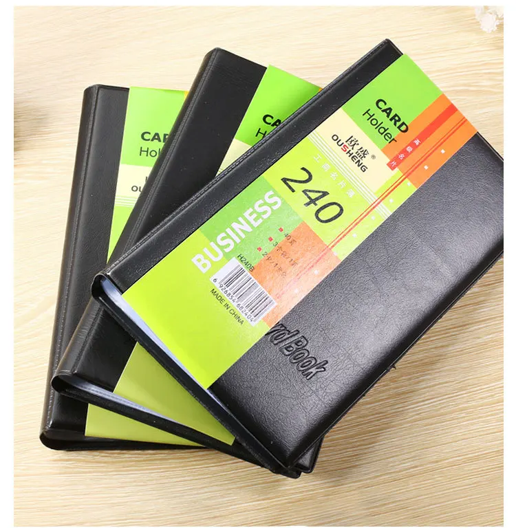 [С сайта Amazon of goods] напрямую от производителя, продавая 240 карты Har Skin Card Book H240B офисная визитница Ou Sheng