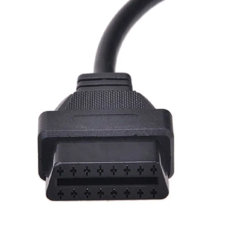 10 шт./лот Соединительный кабель адаптер для Mitsubishi 12 штырьковыми разъемами OBD-II