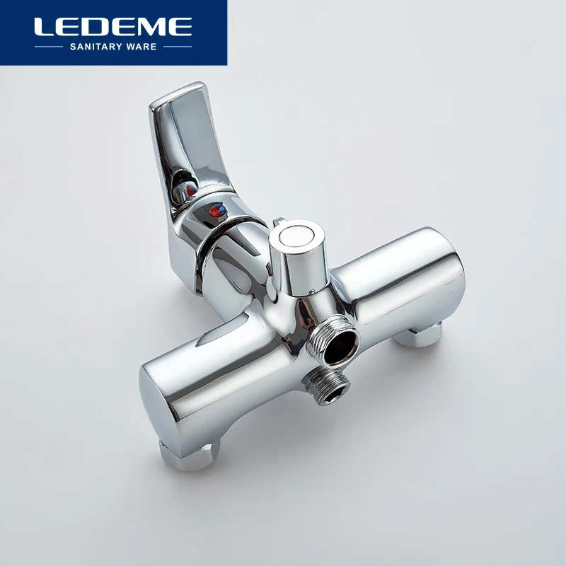 LEDEME Смеситель для ванны с длинным изливом 300мм. латунь Цвет: хром L2264 |