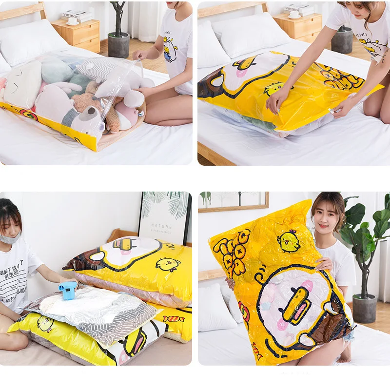 

1PCS Air Vacuum Bag Compression Large Quilt Quilt Storage Bags Quilt Clothing Household Air Pumping Finishing Bag