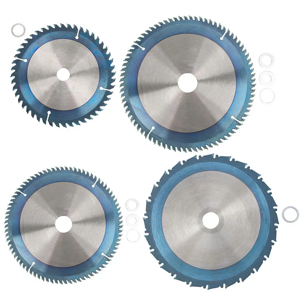 Циркулярная пила с голубым покрытием диск для резки по дереву угловой