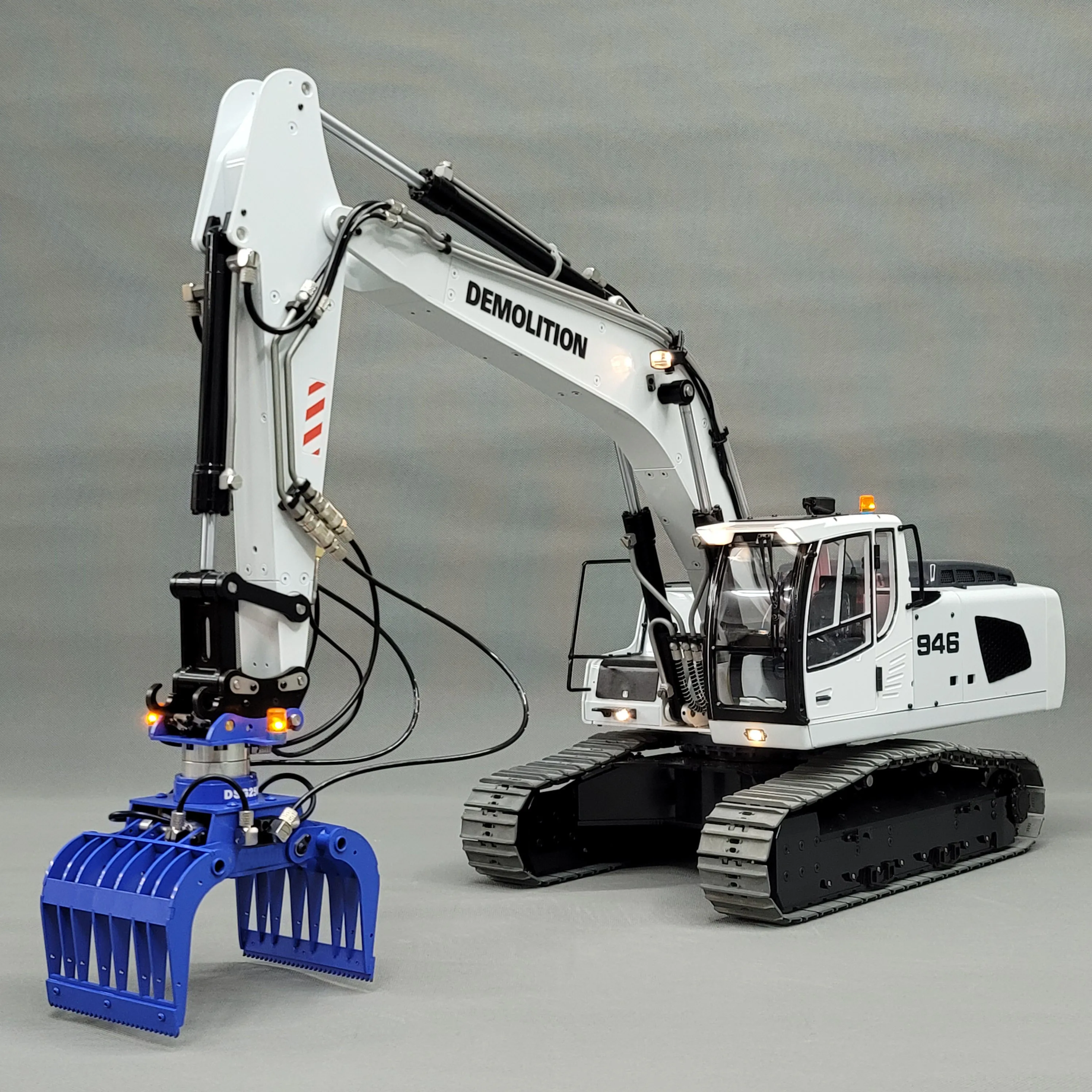 1/14 RC пульт дистанционного управления металлический гидравлический экскаватор