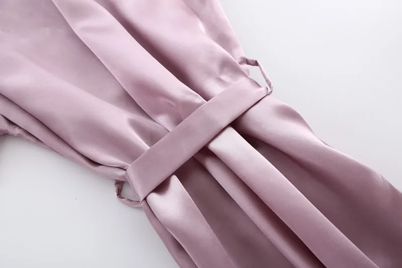 Великолепный халат mauve, комплект из 3 предметов, халат для подружки невесты, атласные женские блестящие тапочки с золотыми буквами, свадебные халаты для невесты