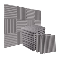24pack 1 inch x 12 inch x12 inch soundproof foam panels sound absorbing insulation for recording studio gaming room