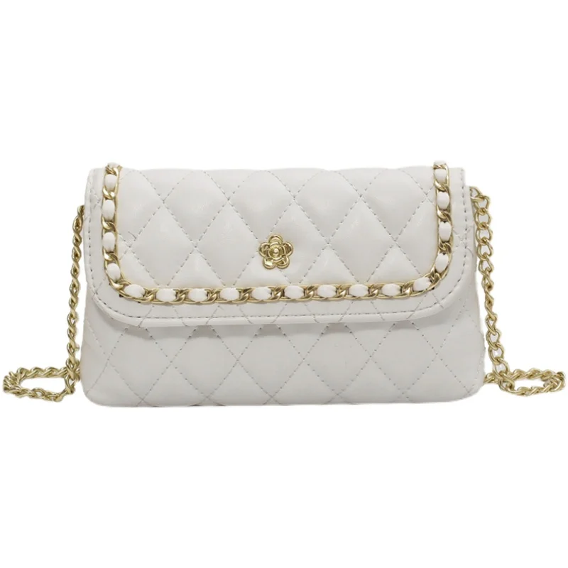 

design diamond chain female bag wild 2021 new fashion messenger bag popular square bag shoulder bag