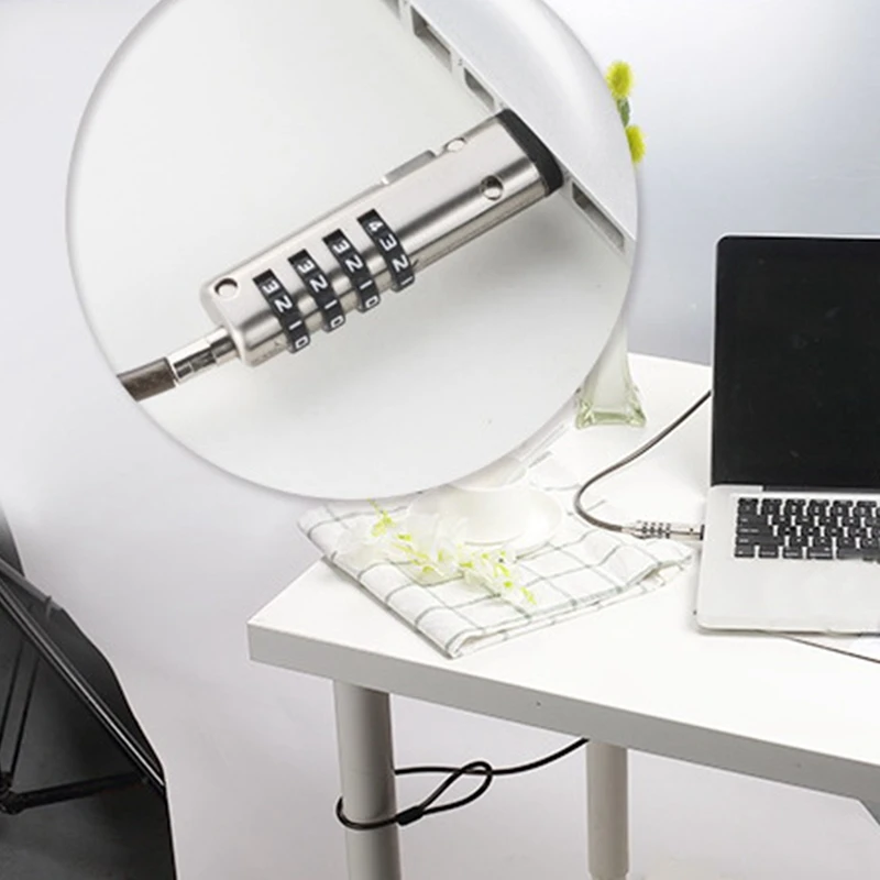 Защитный Противоугонный замок с USB-паролем используется для защиты от кражи на