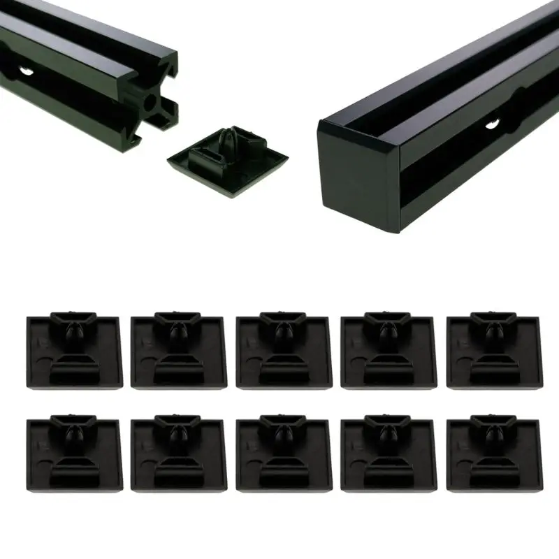 Концевая крышка для алюминиевого профиля 2020 10 шт.|Детали и аксессуары