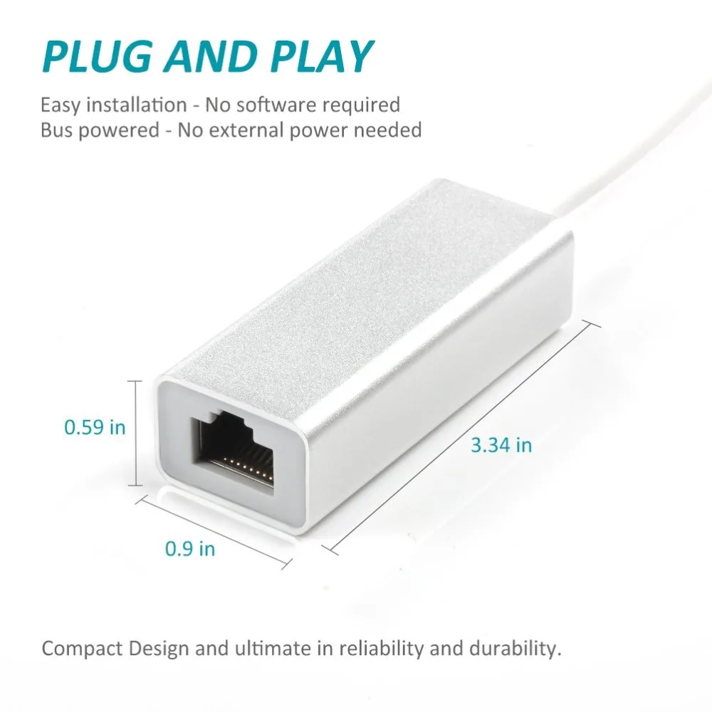 Адаптер Lightning для RJ45 Ethernet LAN проводной сетевой кабель Networrk 100 Мбит/с за рубежом