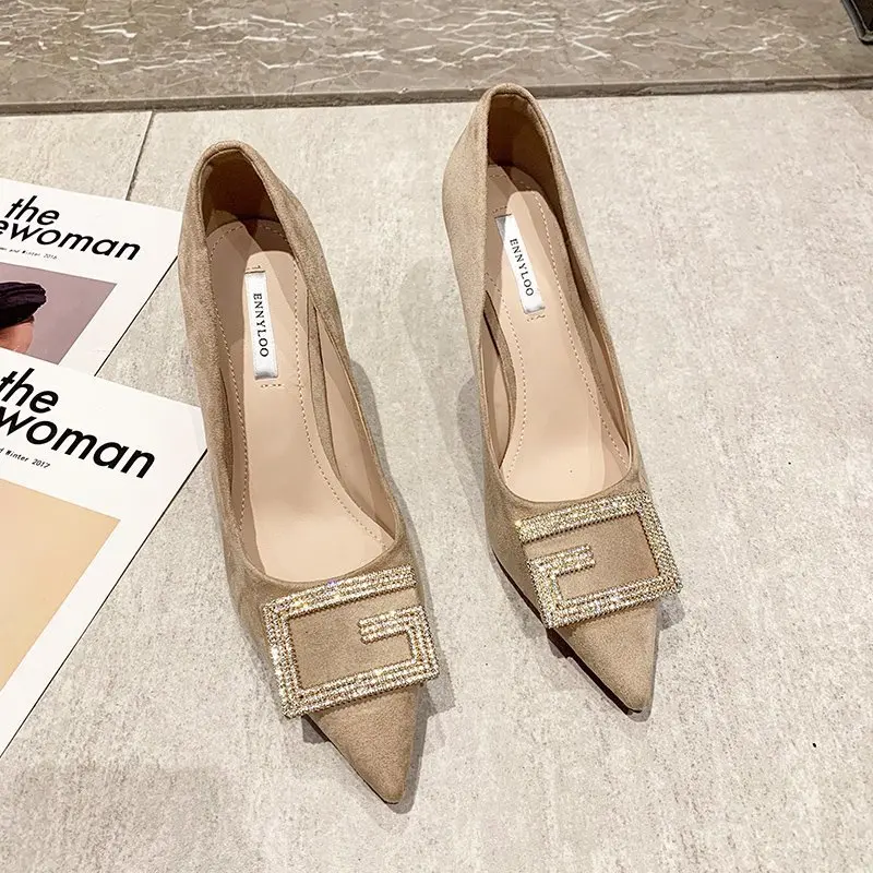 

Women's Shoes 2021 European And American Sexy Pointed High Heels Women's Stiletto Women High Heels Shoes on heels Women pumps