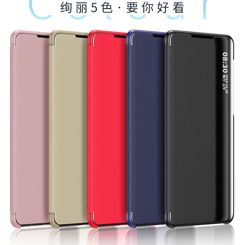 Чехол-книжка с окошком для телефона Huawei P20 Pro Lite HuaweiP20 P 20 P20Pro P20Lite | Мобильные
