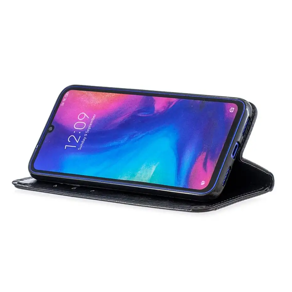 Магнитное притяжение PU кожаный чехол-бумажник для Xiaomi Redmi 7 7A 5 6 Pro Plus Note 7 6 5 5A Pro 4X POCO F1 откидной Чехол для телефона