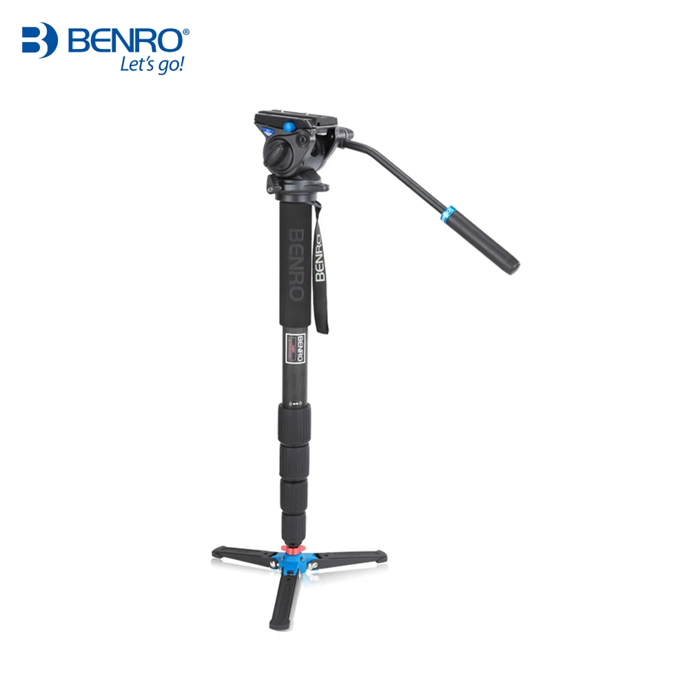 Комплект моноподов Benro C49TDS4 подставки из углеродного волокна для видеокамер DSLR с