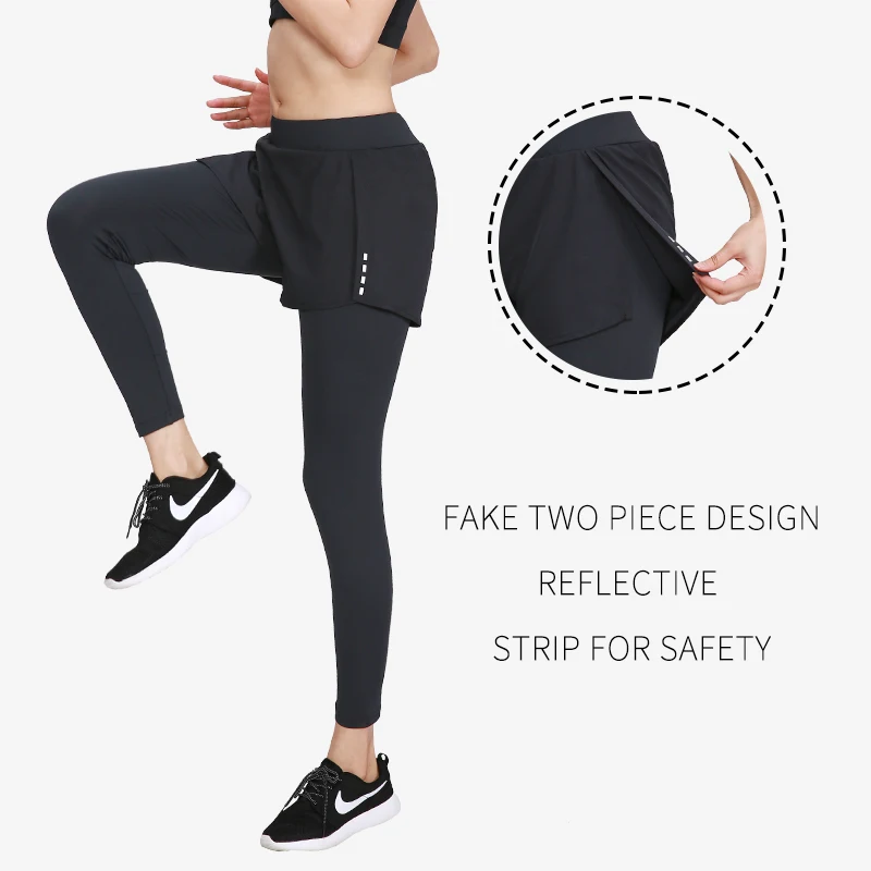 Женские Беговые брюки весенние Бесшовные штаны для йоги женские спортивные из