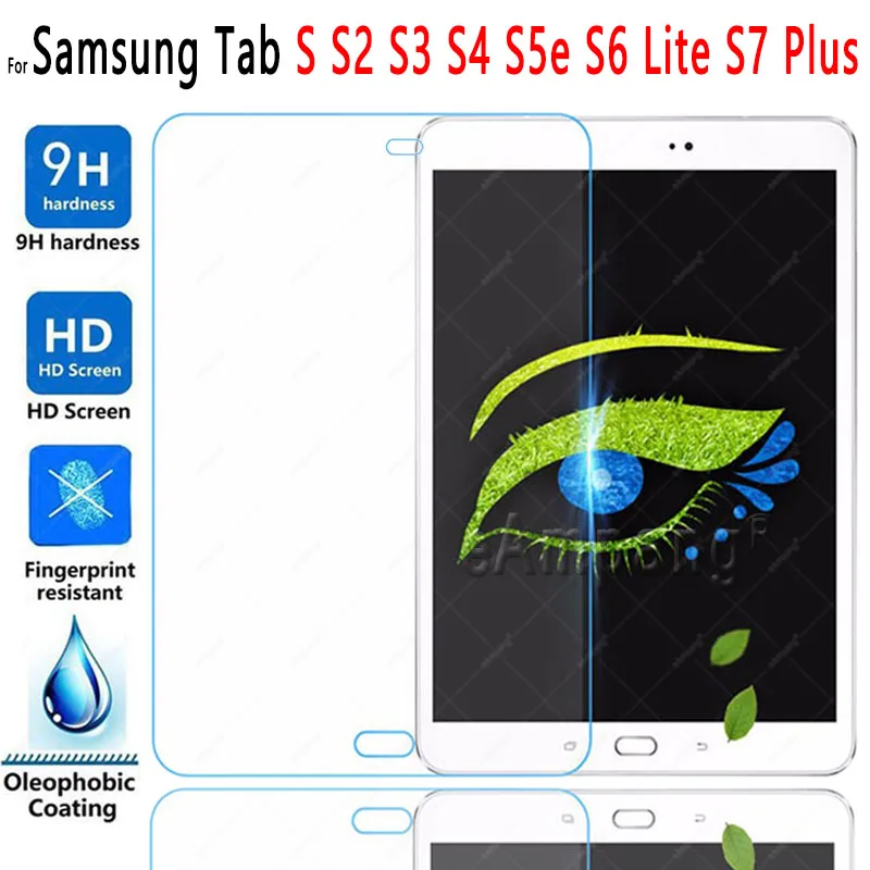 9H HD закаленное стекло для Samung Galaxy Tab S S2 S3 S4 S5e S6 Lite 9 7 10 4 5 T860 T720 P610 S7 Plus 12 защита