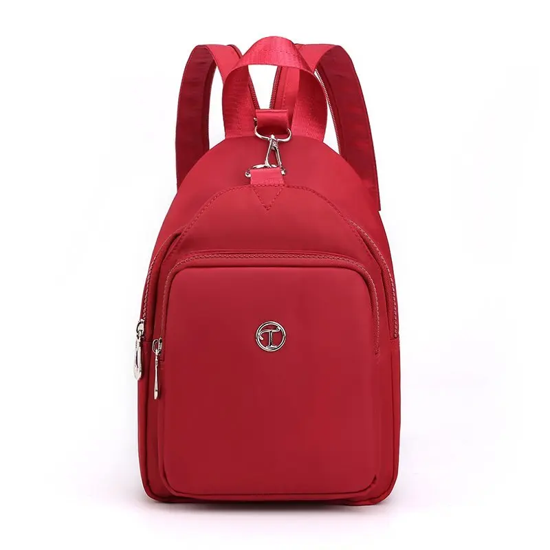 

Female Pack High Quality Nylon Backpack Fashion Bagpack Shoulder Back Bag Simple Backpacks for Girls Portable Bookbag