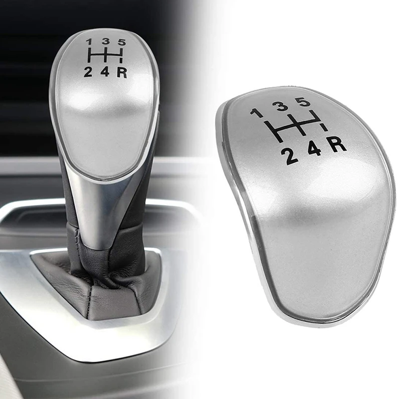 

5 Speed Manual Car Gear Shift Knob Cap Cover for Ford Focus 2 MK2 FL MK3 MK4 MK7 Mondeo Kuga Galaxy 2018+ Fiesta