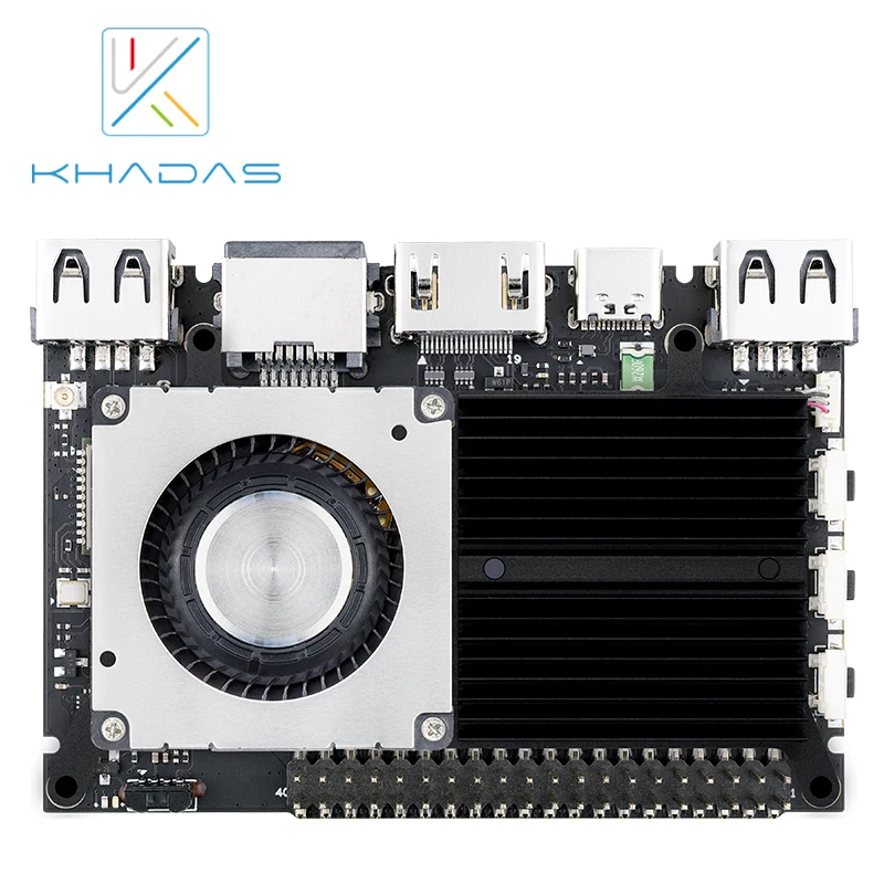 Khadas VIM1 Pro четырехъядерный ARM одноплатный компьютер Amlogic S905X с открытым исходным