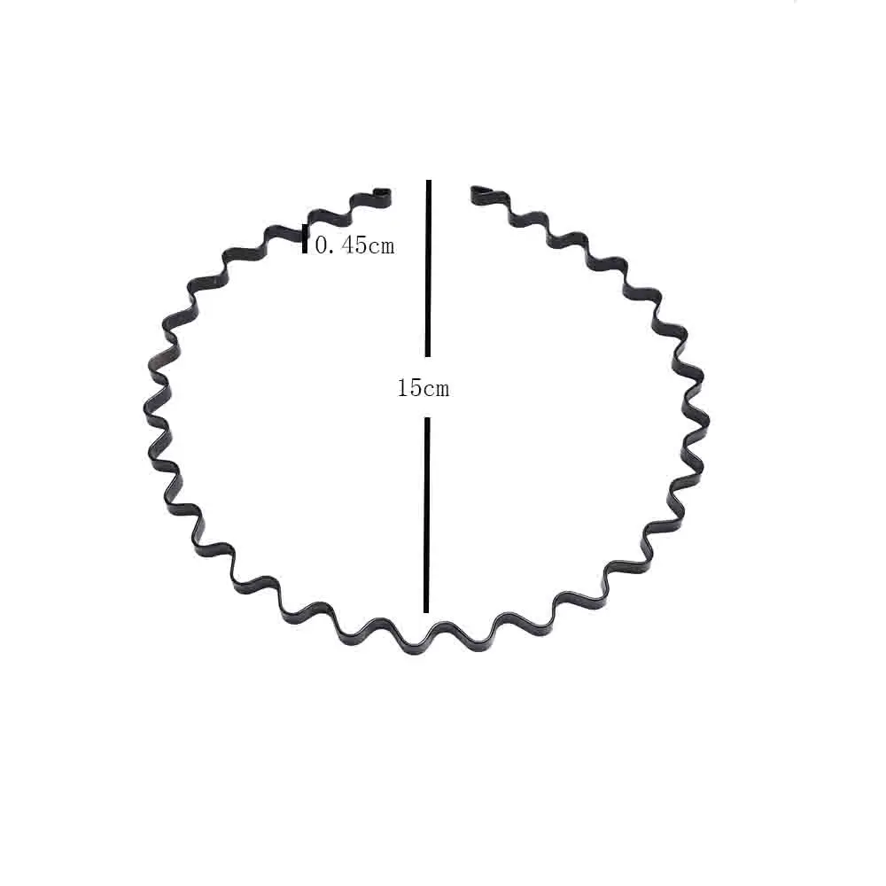

1Pcs Unisex Hair Hoop Sport Wave Headwear Hairband Makeup Tools Women Men Simple Hair Accessories