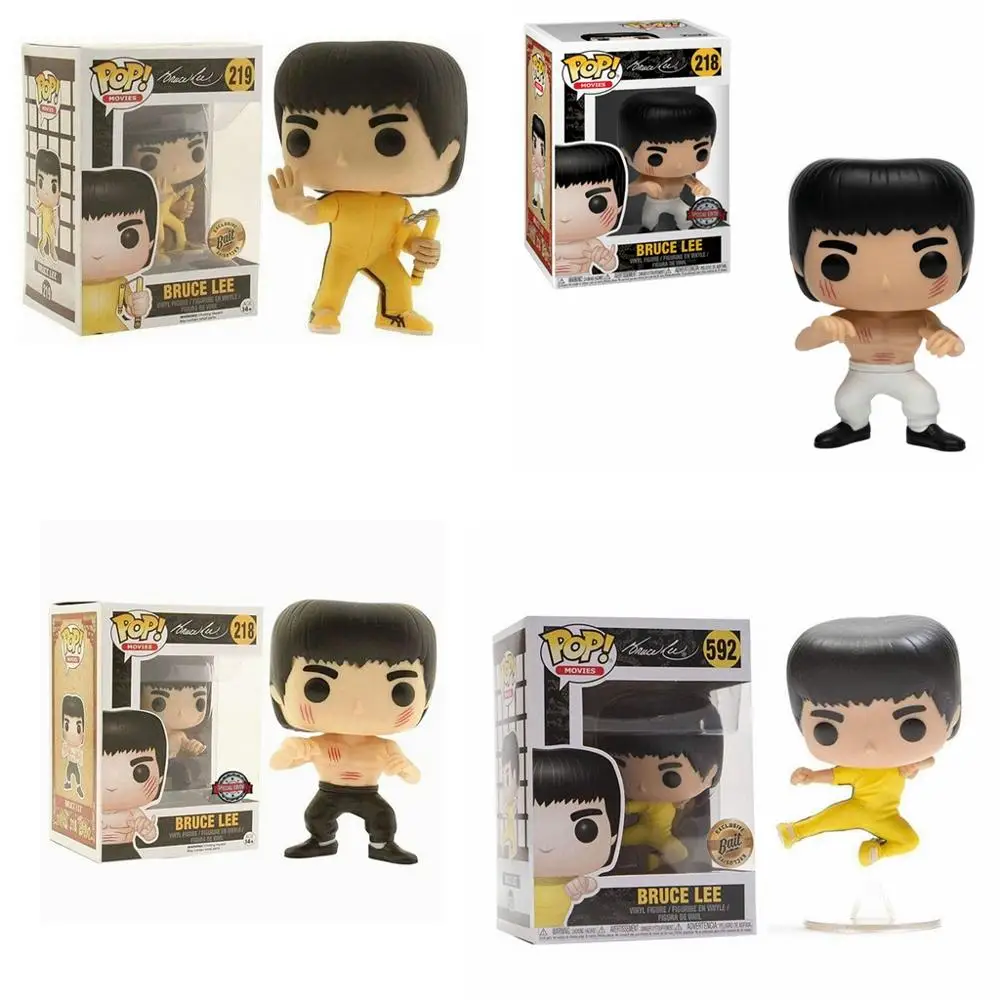 FUNKO POP New Arrival Limited Edition Bruce Lee Vinyl Action Figure Collectible Model Toys For Children Christmas Gift