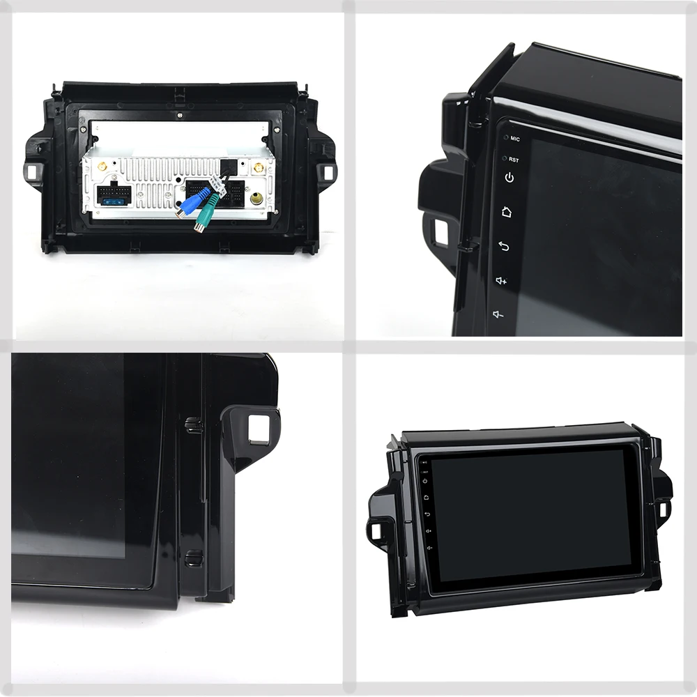 2 din Android 9.0 car radio for Toyota Fortuner multimedia player 9"IPS GPS navigation PX6 DSP HDMI 4Gb+64Gb