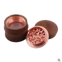 new 63mm herb grinder 4 layers zinc alloy printing tobacco smoking spice crusher herb grinder smoking accessories
