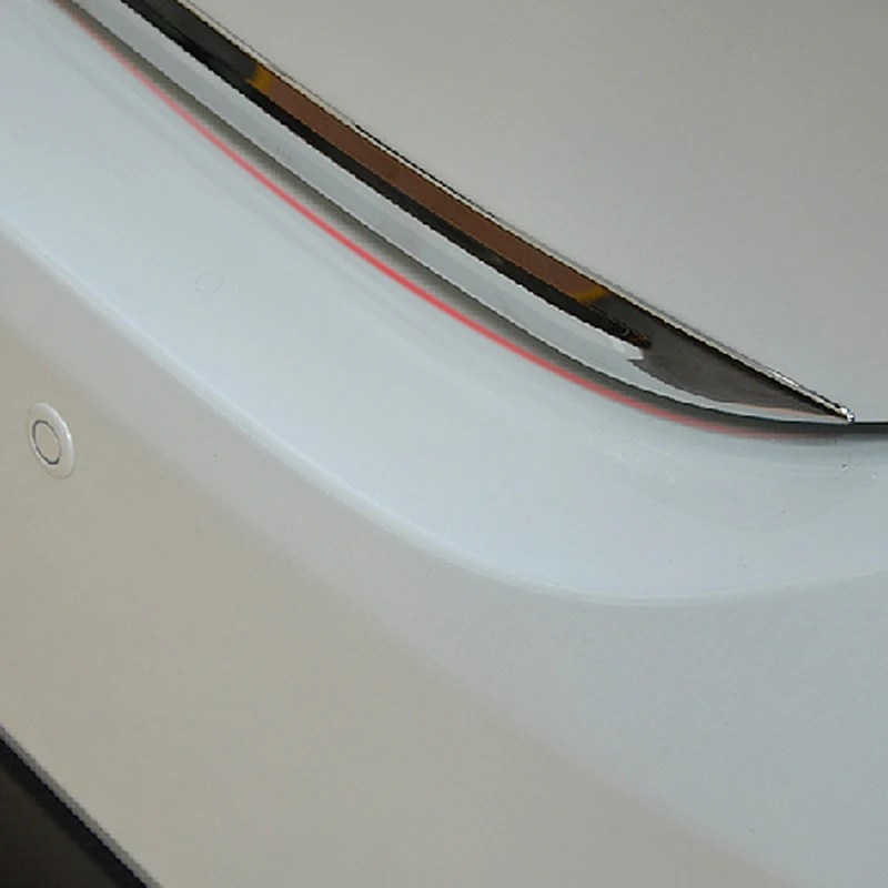 

CarManGo for Toyota Corolla 2014-2018 Car Styling Rear Door Trunk Decoration Cover Trim Frame Sticker Chrome Exterior Accessory