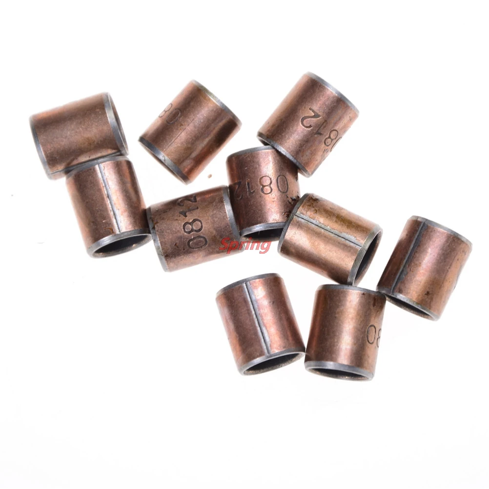 

New 10PCS Wear-Resisting SF-1 Self Lubricating Bearing Bushing 8x10x12mm
