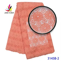 high quality cord lace guipure lace for sale peach color chemical water soluble guipure stones rhinestone high quality 2020