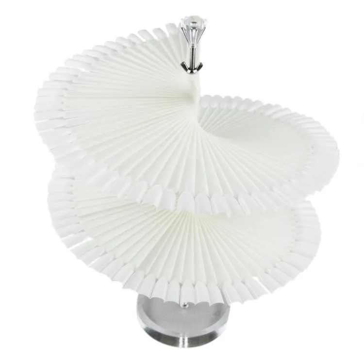 120 шт. накладные ногти Практика Советы палочки Дисплей стенд спираль полка для