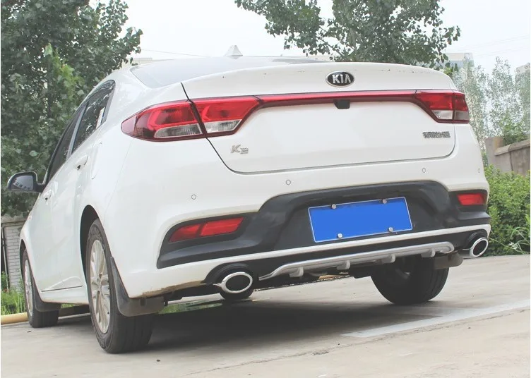Задний спойлер для k2 задний из АБС-пластика диффузор заднего бампера маленького