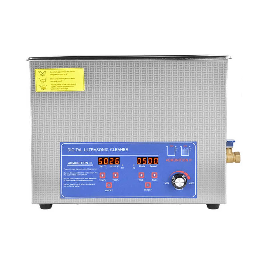 

S60 15L Digital Ultrasonic Washing Machine Temperature Adjustable Ultrasonic Cleaner 40KHz 400W