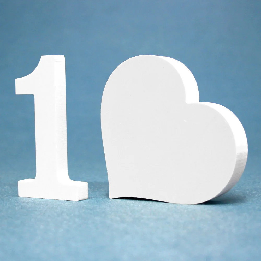 Украшение для сада 8 см деревянные буквы и свадебное украшение интерьера