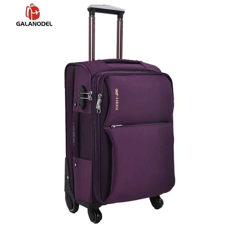 Чемодан для путешествий Оксфорд Спиннер чемодан мужчин дорожная сумка багажа на