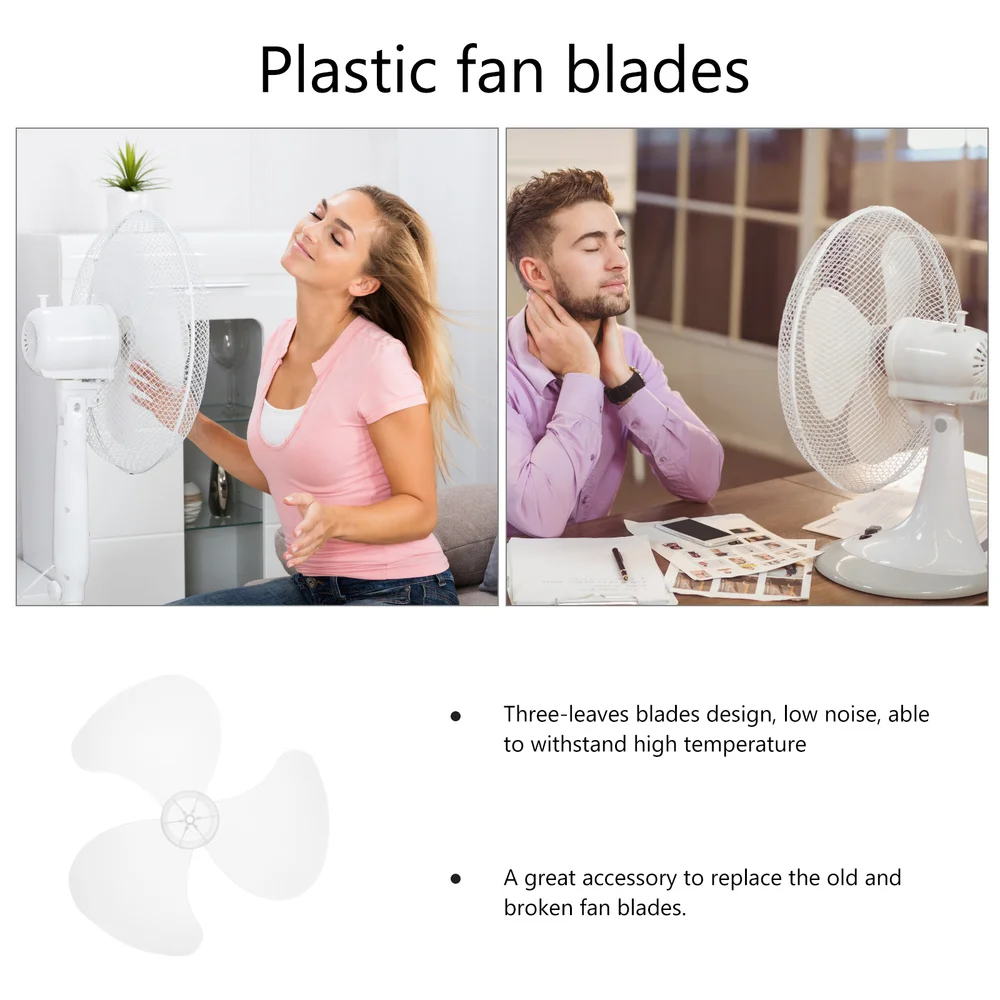 

2Pcs Fan Blades Replacement Parts for Table or Standing Pedestal Fans