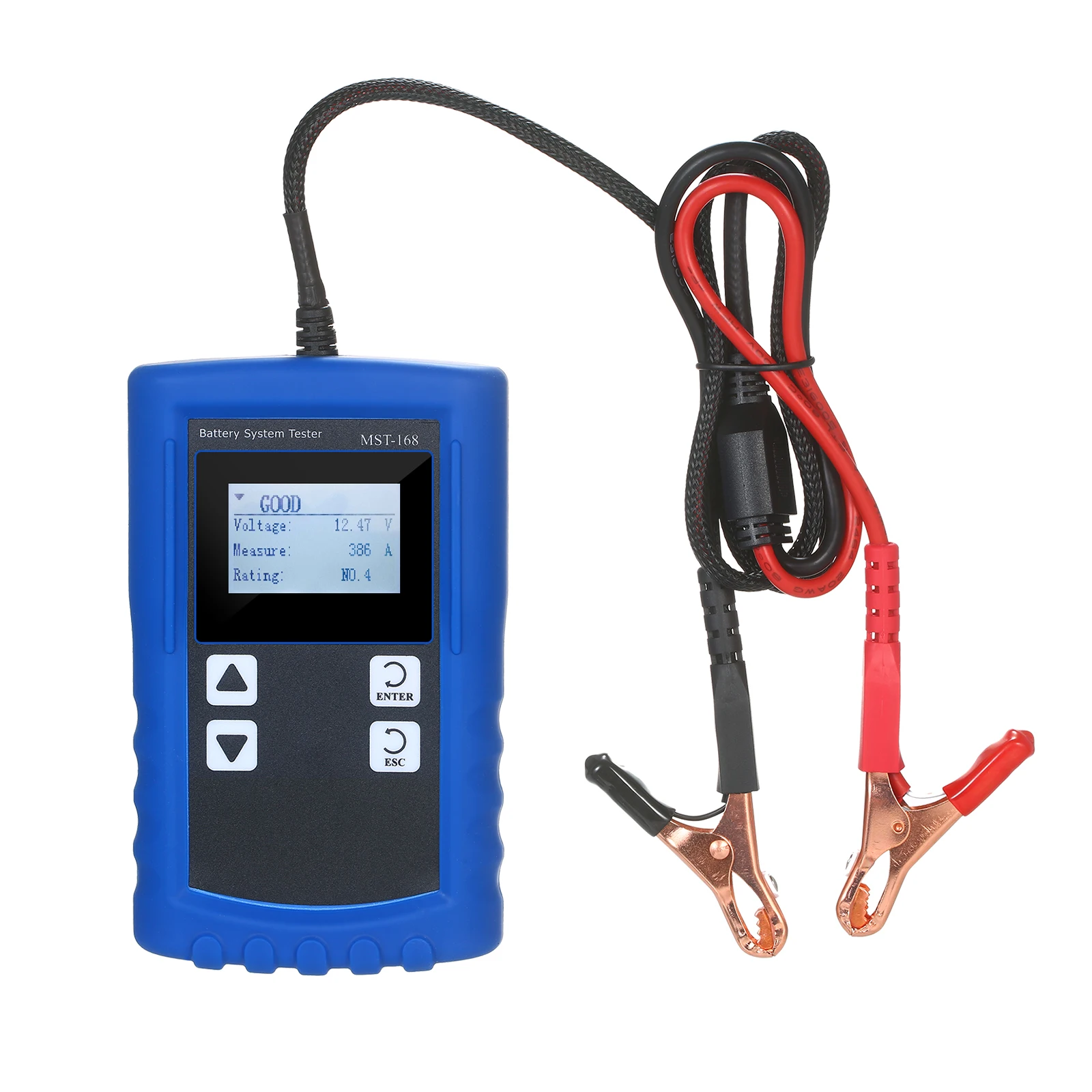 

Цифровой тестер аккумулятора, анализатор аккумулятора автомобиля, диагностический тестер емкости аккумулятора автомобиля, калибр CCA DIN IEC EN...