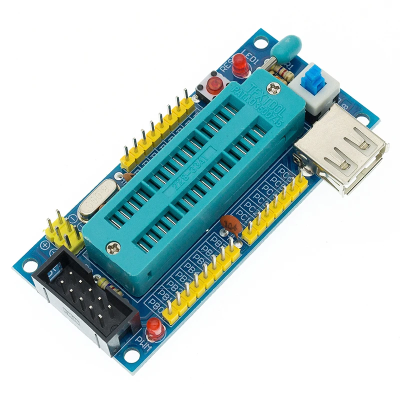 ATmega8 ATmega48 ATMEGA88 макетная плата AVR (без чипа) Новый Diy электронный модуль Kit Pcb Плата USB