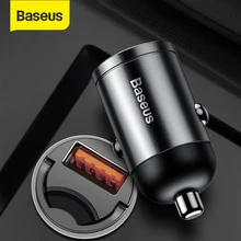 Baseus Car Charger 30W QC3.04.0 Type-C  PD3.0 Car Fast Charger For iPhone 11 Pro Samsung Huawei Fast Charging Car Phone Charger