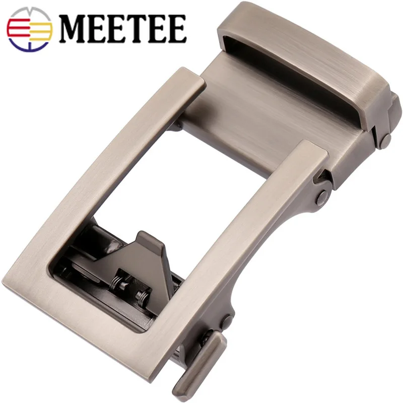 Meetee 1 шт. 32 мм полые ретро Автоматическая пряжка мужской кожаный ремень головы DIY