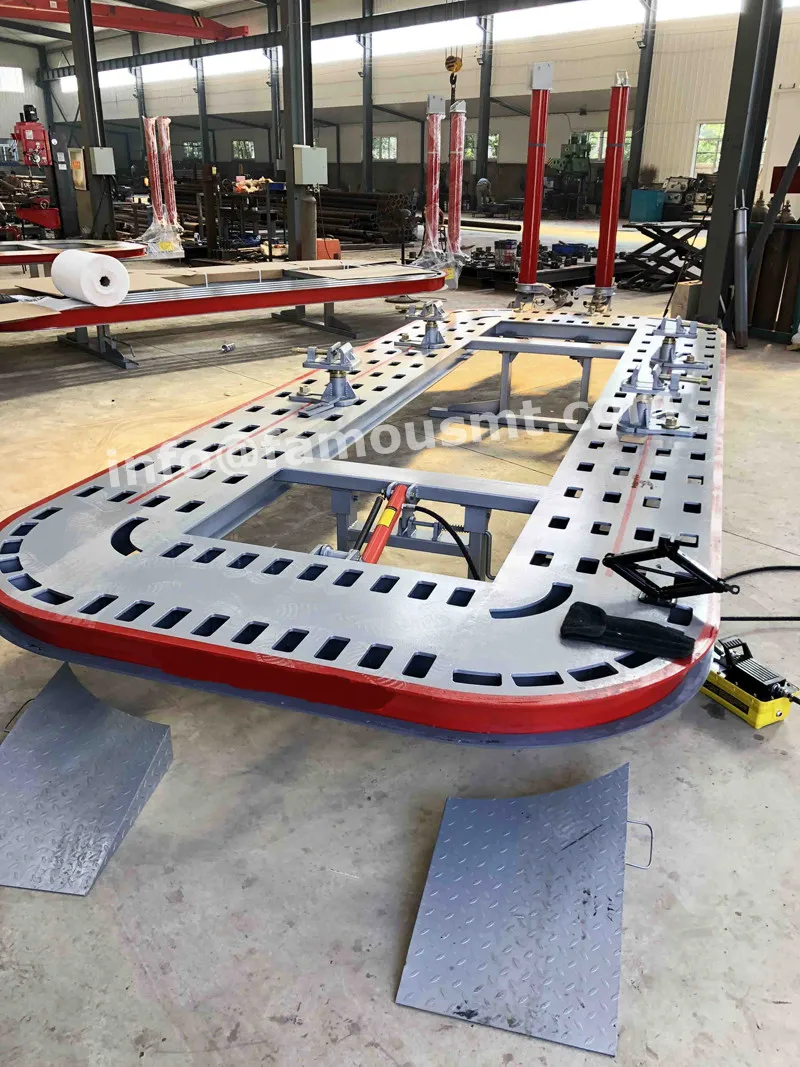 Оборудование для мастерской обрамления машина выпрямления шасси с рисунком в