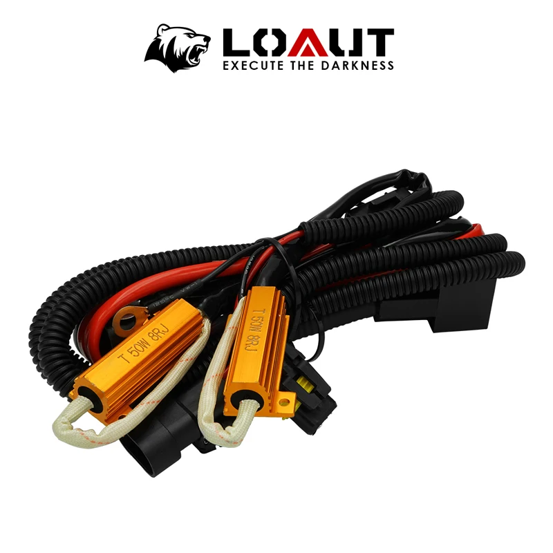 JGAUT 50 Вт 8RJ декодер для фокуса double load резистор Canbus H4 9007 H13 светодиодный