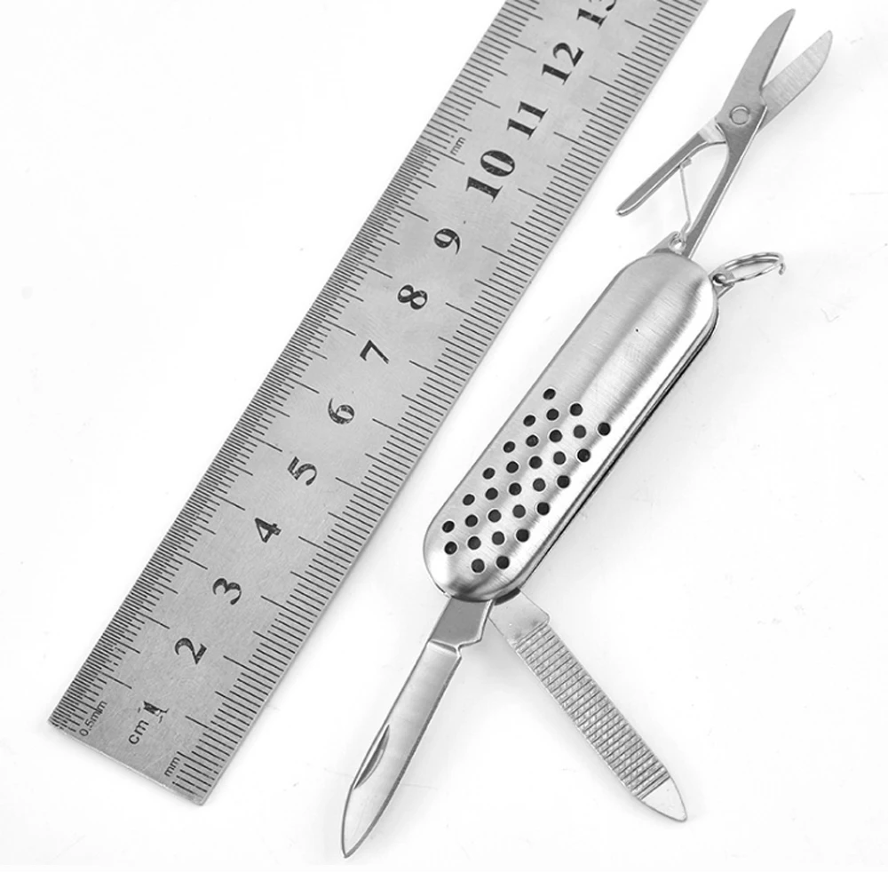 Карманный складной мини-нож милые канцелярские товары ножницы швейцарский