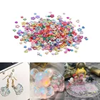 28 г блестящая сердце с блестками Размеры смешанные DIY шейкер шармы блестящие верхний слой силикон эпоксидная смола, форма аксессуары наполнители художественное оформление