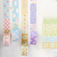 8pcslot cream cheese tart series decorative paper tape masking tape washi tape