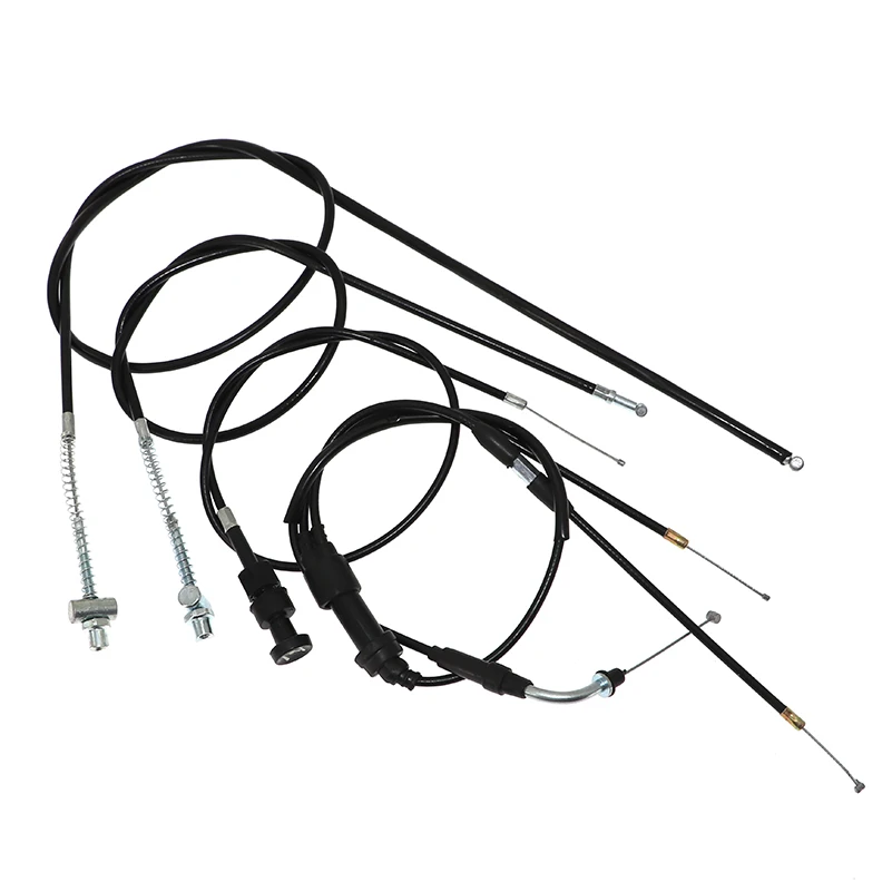 

NEW PW50 Brake Cable Front Brake Rear Cable Throttle Cable Choke Cable for PEEWEE Jianshe Loncin PW50 PY50 Dirt Bike