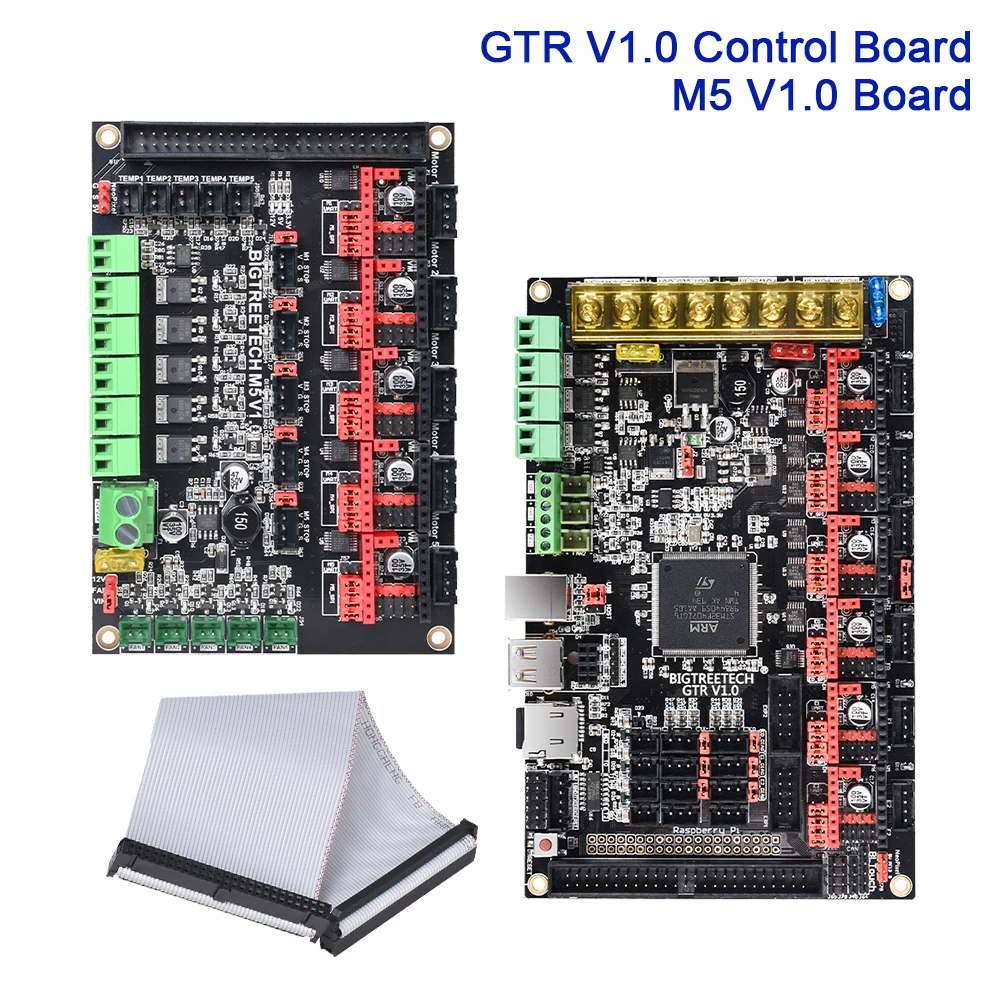 

Плата управления BIGTREETECH GTR V1.0, плата расширения M5 V1.0, детали для 3D-принтера SKR V1.4 PRO, 32 бит, печатная плата TMC2209 UART TMC5160
