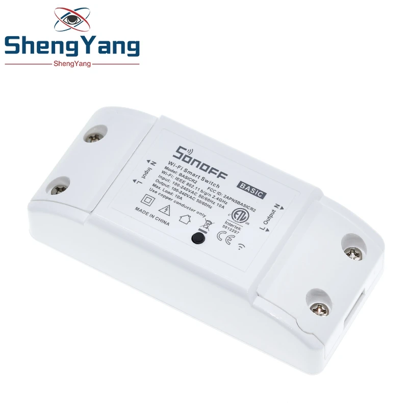 Интеллектуальный выключатель света Sonoff RF переключатель Wi-Fi прерыватель 433 МГц